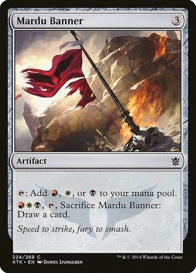 Mardu Banner 224 card from Khans of Tarkir