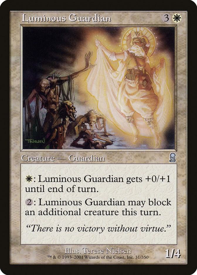 Luminous Guardian 31 card from Odyssey