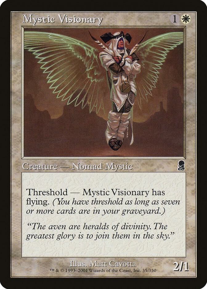 Mystic Visionary 35 card from Odyssey