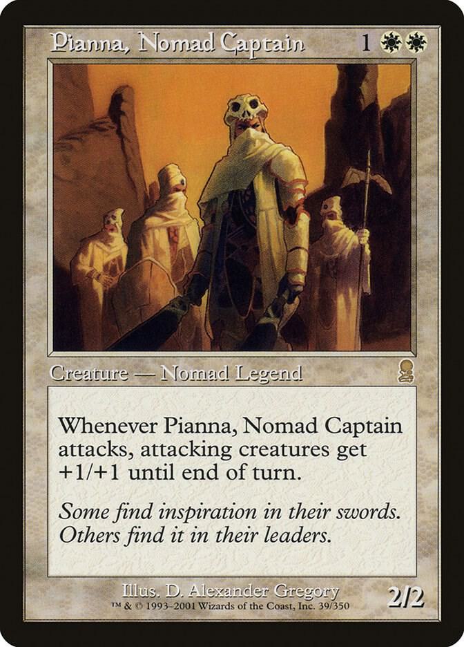 Pianna, Nomad Captain 39 card from Odyssey