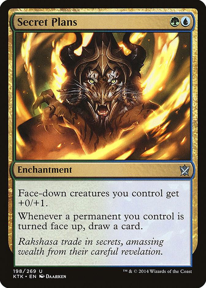 Secret Plans 198 card from Khans of Tarkir