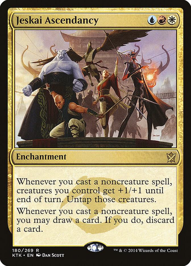Jeskai Ascendancy 180 card from Khans of Tarkir