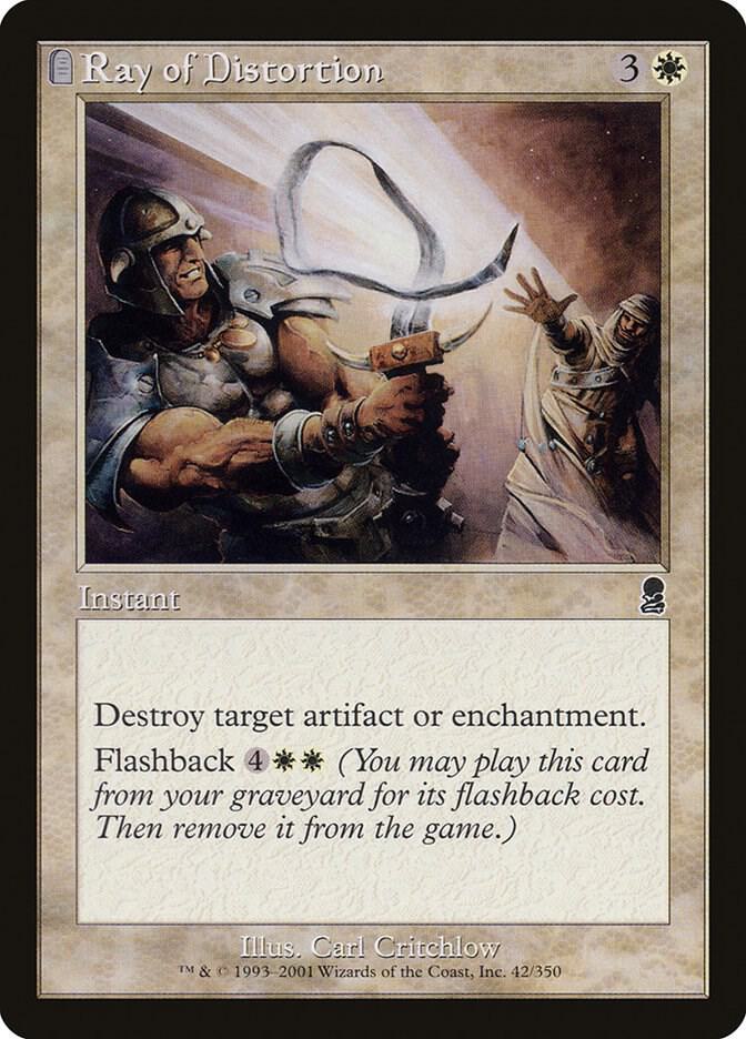 Ray of Distortion 42 card from Odyssey