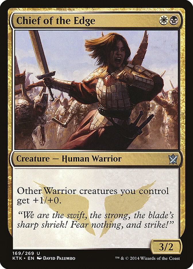 Chief of the Edge 169 card from Khans of Tarkir