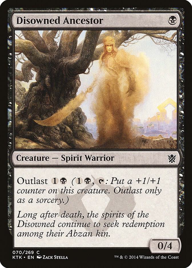 Disowned Ancestor 70 card from Khans of Tarkir