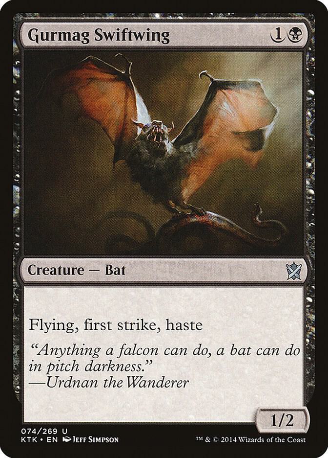 Gurmag Swiftwing 74 card from Khans of Tarkir