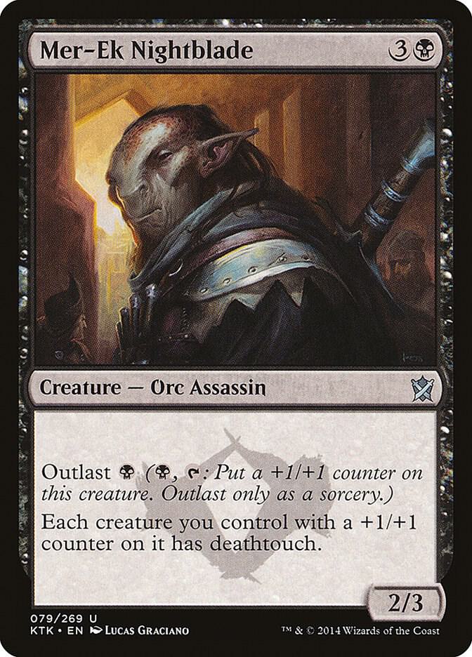 Mer-Ek Nightblade 79 card from Khans of Tarkir
