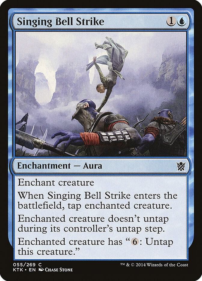 Singing Bell Strike 55 card from Khans of Tarkir