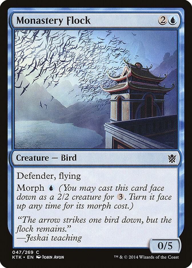 Monastery Flock 47 card from Khans of Tarkir