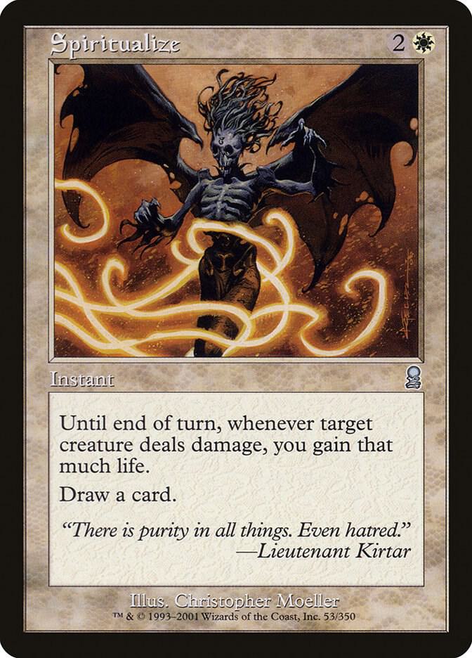 Spiritualize 53 card from Odyssey