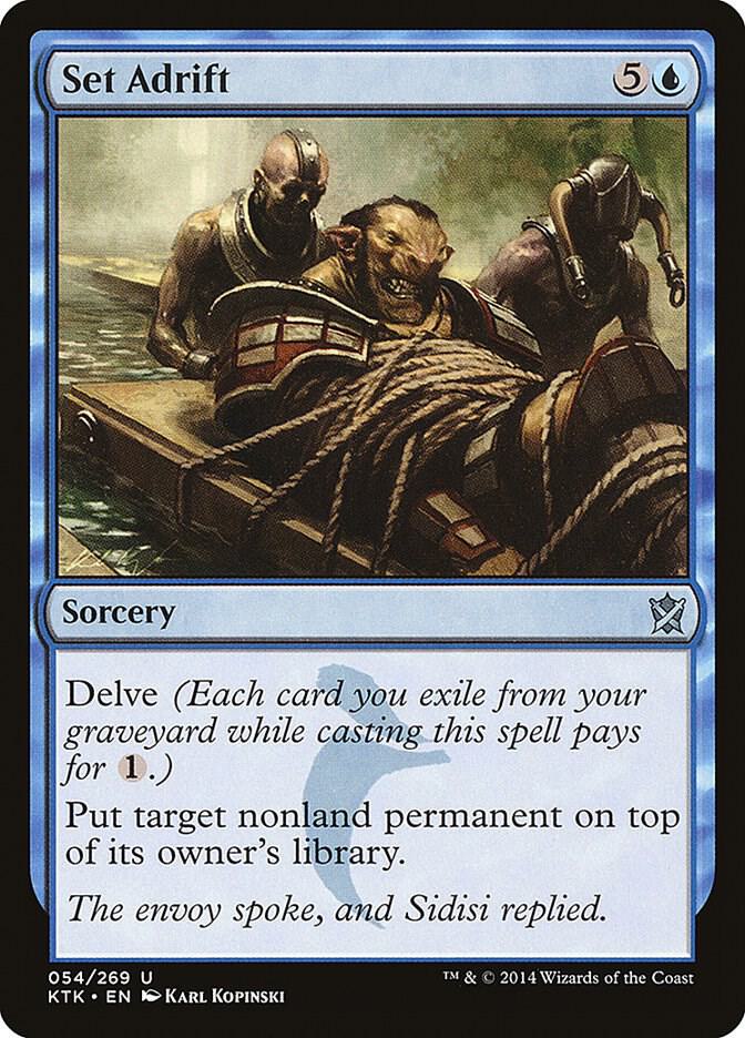 Set Adrift 54 card from Khans of Tarkir