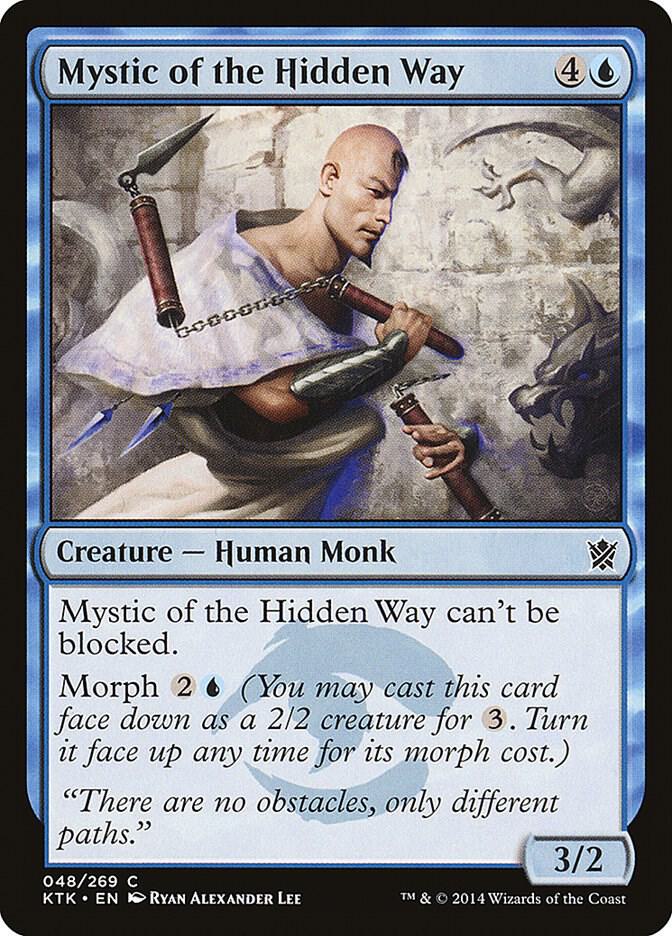 Mystic of the Hidden Way 48 card from Khans of Tarkir