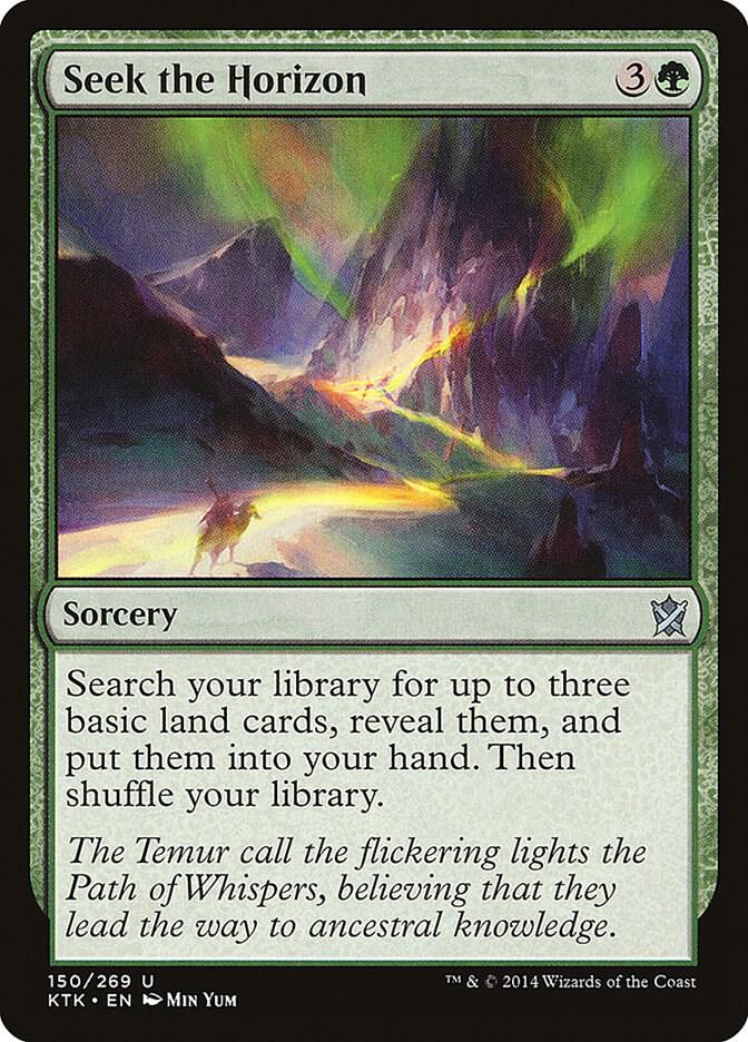 Seek the Horizon 150 card from Khans of Tarkir