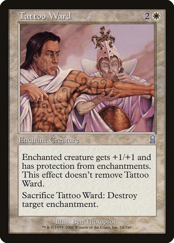 Tattoo Ward 54 card from Odyssey