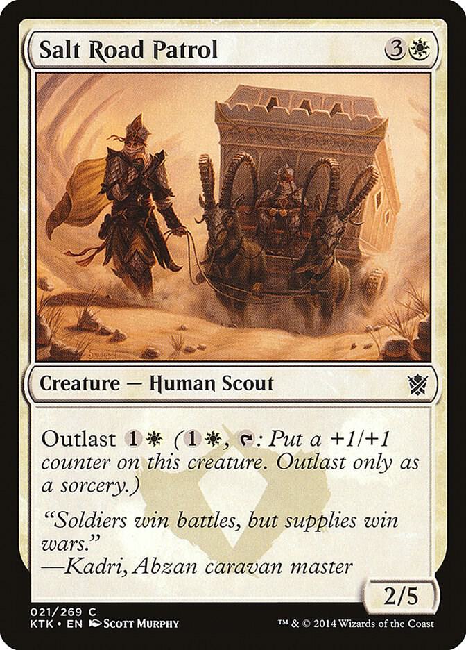 Salt Road Patrol 21 card from Khans of Tarkir