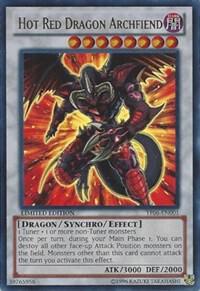 Hot Red Dragon Archfiend YF06-EN001 card from Yu-Gi-Oh! 5D's Manga Promotional Cards