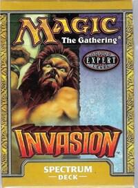 Invasion - Spectrum Theme Deck sealed product from Invasion