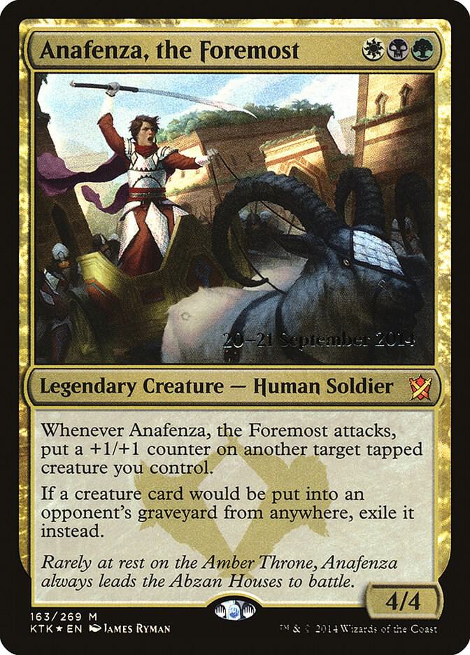 Anafenza, the Foremost 163 card from Prerelease Cards