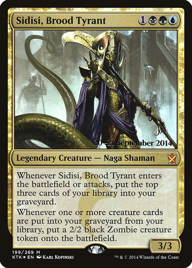 Sidisi, Brood Tyrant 199 card from Prerelease Cards