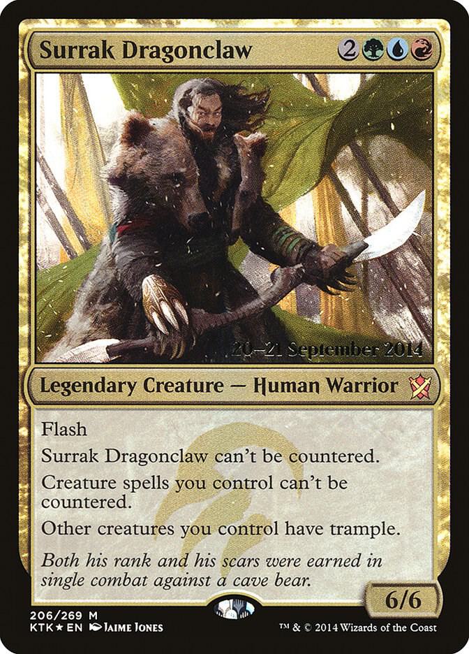 Surrak Dragonclaw 206 card from Prerelease Cards