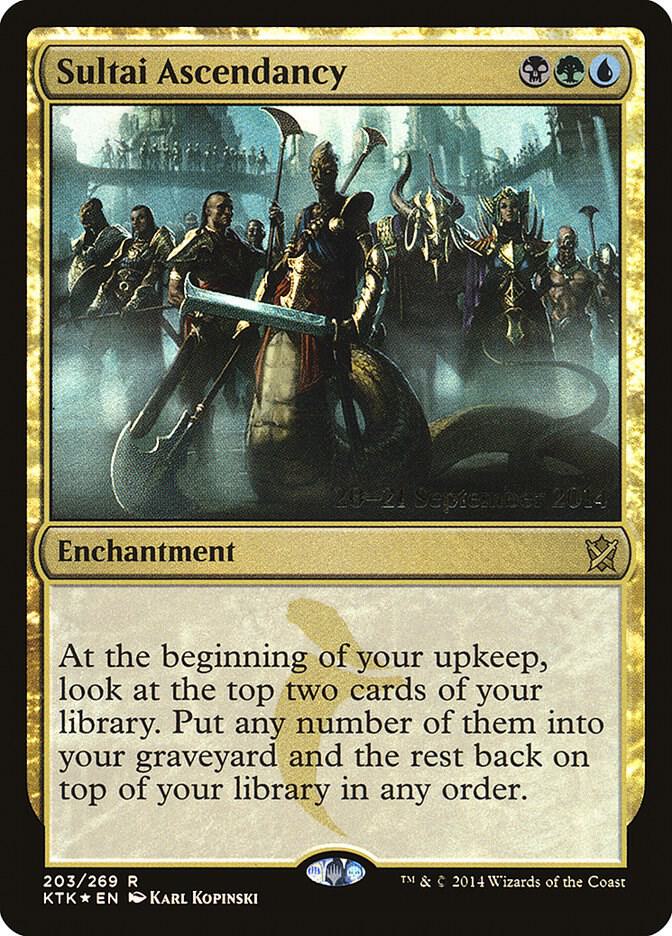 Sultai Ascendancy 203 card from Prerelease Cards