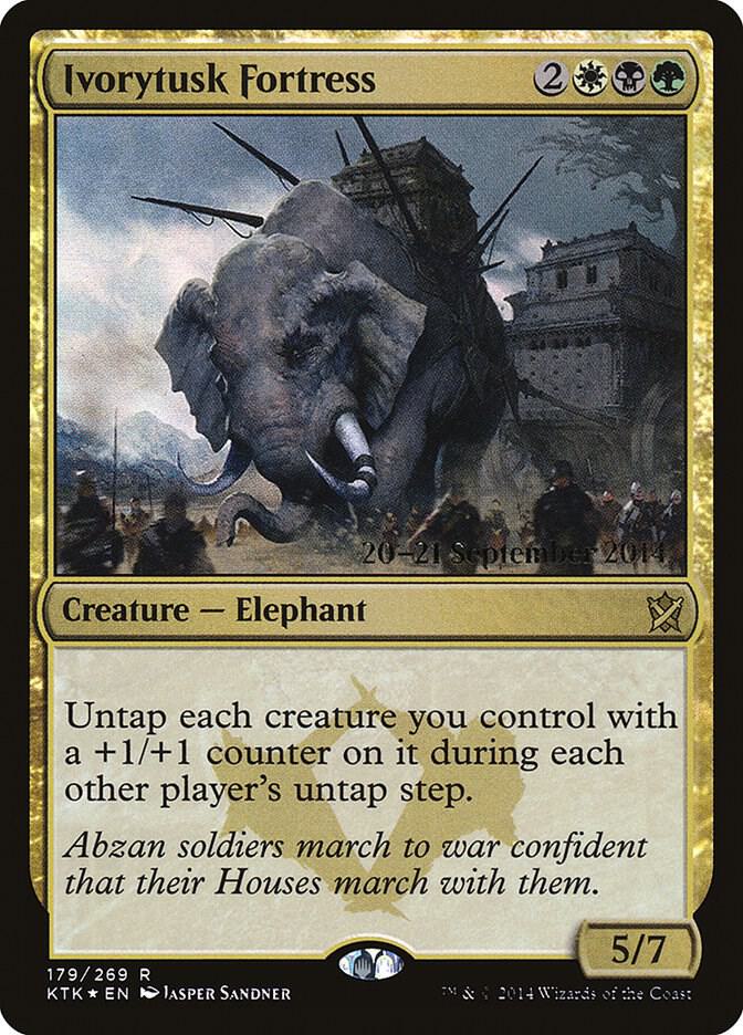 Ivorytusk Fortress 179 card from Prerelease Cards