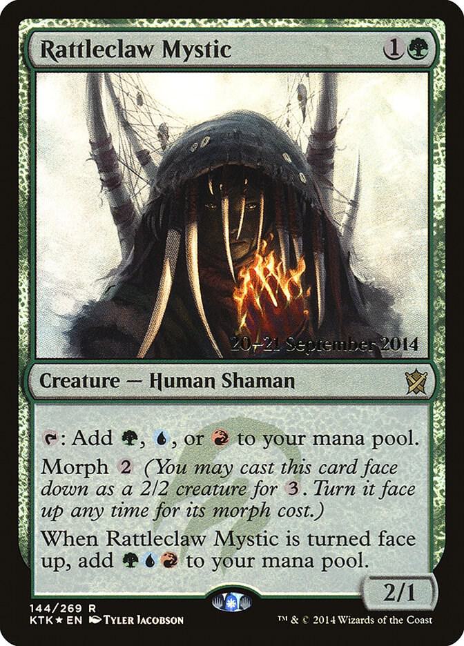 Rattleclaw Mystic 144 card from Prerelease Cards