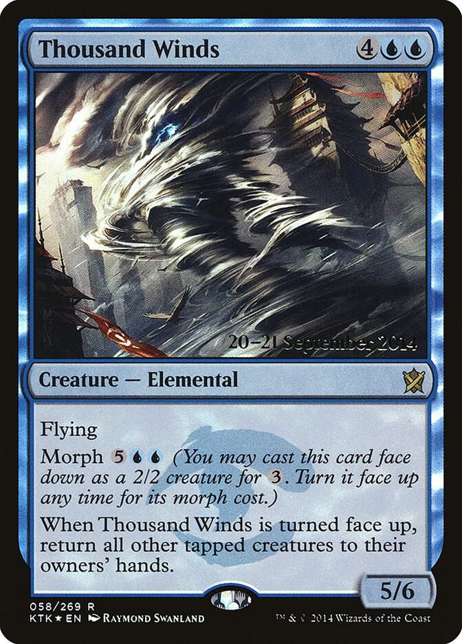Thousand Winds 58 card from Prerelease Cards