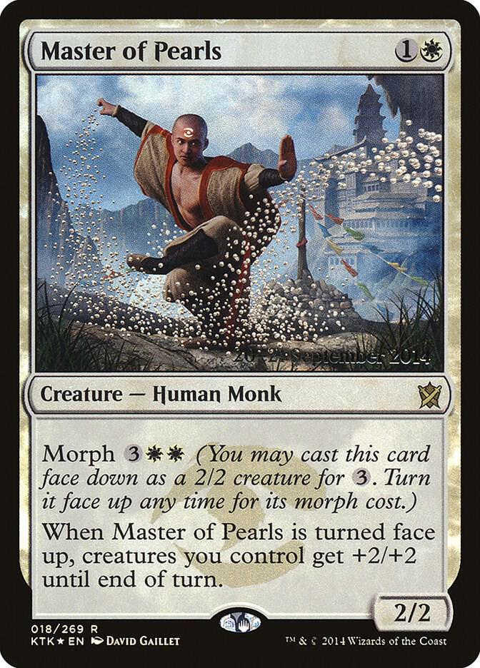 Master of Pearls 18 card from Prerelease Cards