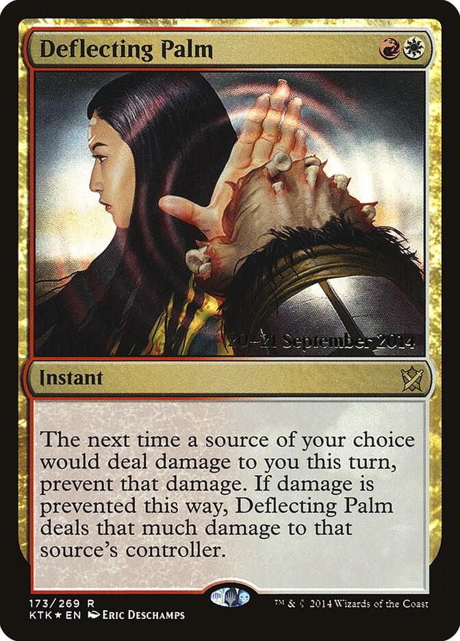 Deflecting Palm 173 card from Prerelease Cards