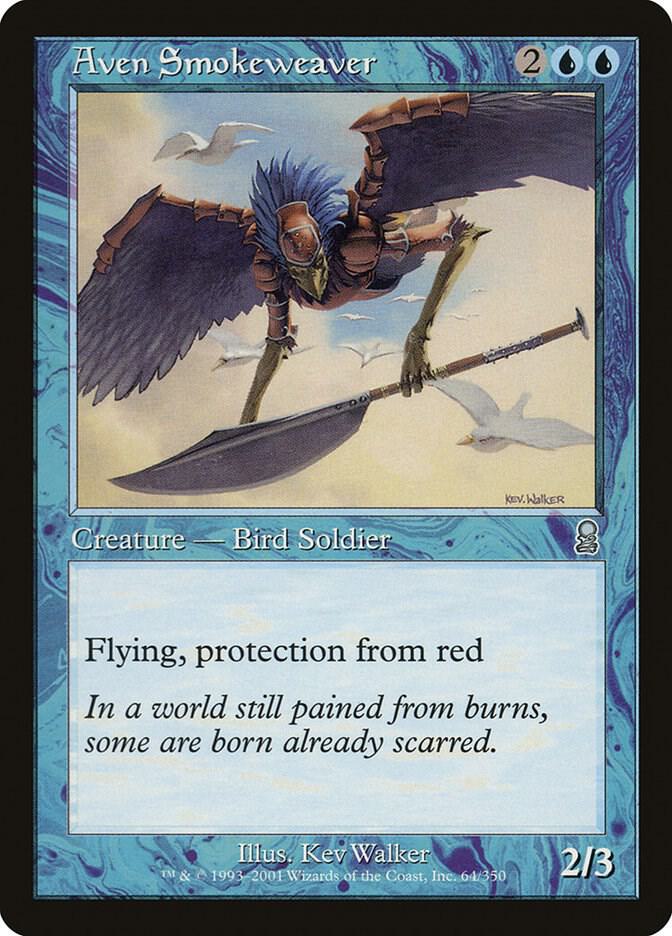 Aven Smokeweaver 64 card from Odyssey