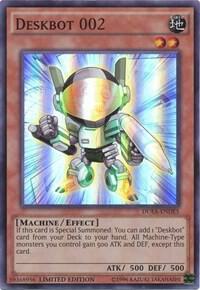 Deskbot 002 DUEA-ENDE5 card from Duelist Alliance: Deluxe Edition