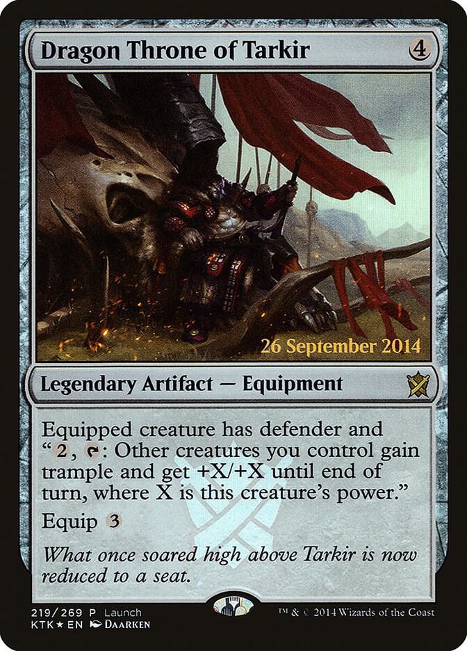 Dragon Throne of Tarkir 219 card from Launch Party & Release Event Promos