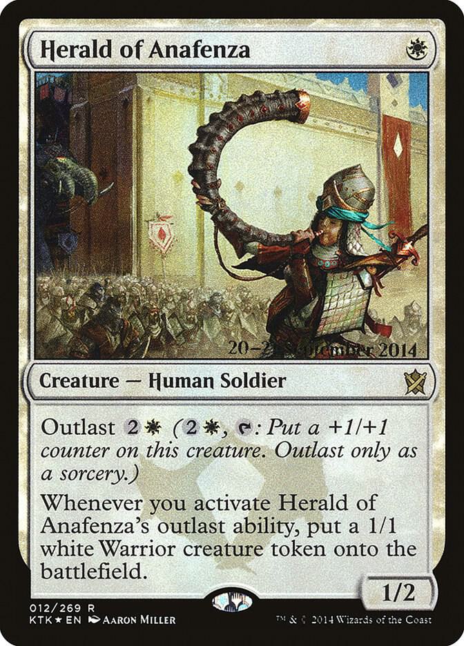 Herald of Anafenza 12 card from Prerelease Cards