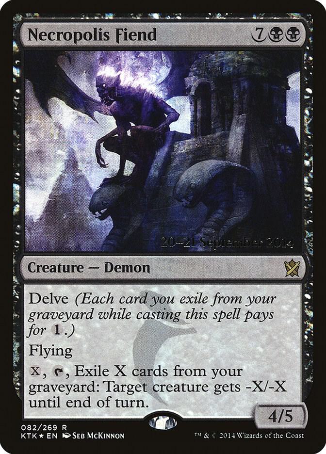 Necropolis Fiend 82 card from Prerelease Cards