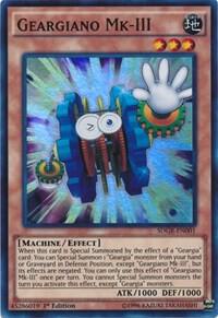 Geargiano Mk-III SDGR-EN001 card from Structure Deck: Geargia Rampage