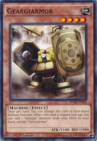 Geargiarmor SDGR-EN008 card from Structure Deck: Geargia Rampage
