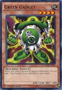 Green Gadget SDGR-EN009 card from Structure Deck: Geargia Rampage