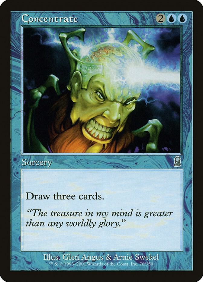 Concentrate 78 card from Odyssey