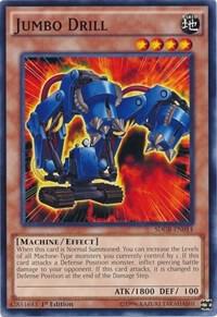 Jumbo Drill SDGR-EN014 card from Structure Deck: Geargia Rampage