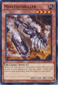 Minefieldriller SDGR-EN015 card from Structure Deck: Geargia Rampage