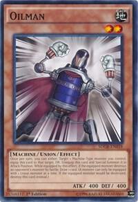 Oilman SDGR-EN018 card from Structure Deck: Geargia Rampage