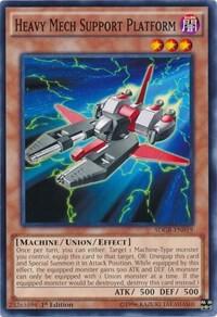 Heavy Mech Support Platform SDGR-EN019 card from Structure Deck: Geargia Rampage