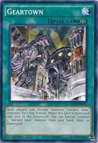 Geartown SDGR-EN021 card from Structure Deck: Geargia Rampage