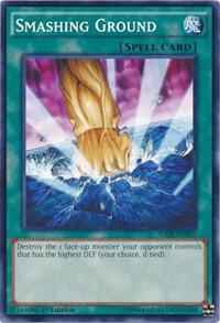 Smashing Ground SDGR-EN025 card from Structure Deck: Geargia Rampage