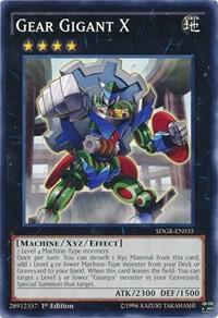 Gear Gigant X SDGR-EN035 card from Structure Deck: Geargia Rampage