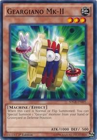 Geargiano Mk-II SDGR-EN005 card from Structure Deck: Geargia Rampage