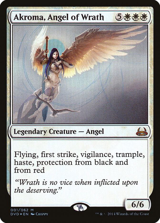 Akroma, Angel of Wrath 1 card from Duel Decks: Anthology