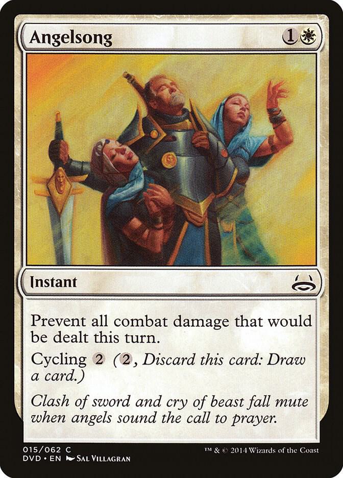 Angelsong 15 card from Duel Decks: Anthology