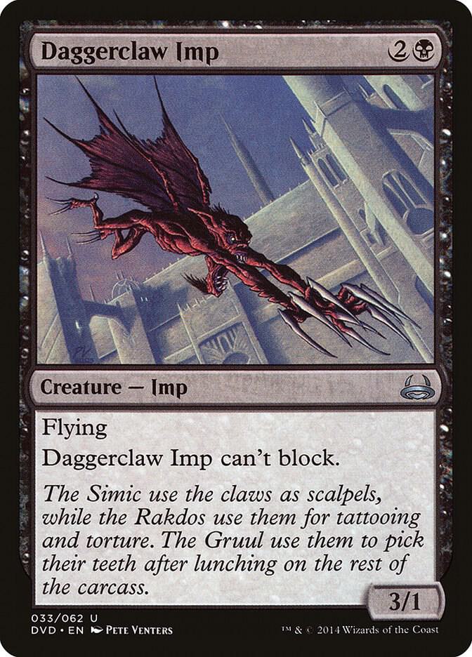 Daggerclaw Imp 33 card from Duel Decks: Anthology